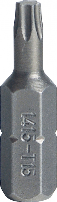 Bit TORX T 15   C 6,3  25mm