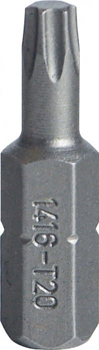 Bit TORX T 20   C 6,3  25mm