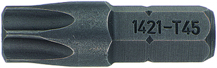 Nástrčná hlavice TORX T 45 imbus C 6,3  25mm