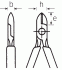 Heavy-duty Stranové štípací kleště  160mm