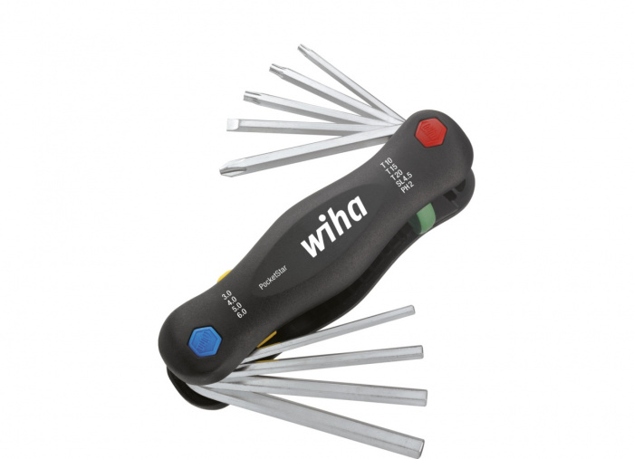 Wiha Multitool PocketStar Smíšená 9díl. samoobslužná verze se zavěšením na eurootvory (25295)