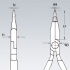 KLEŠTĚ S PŮLKULATÝMI ČELISTMI A STŘEDOVÝM BŘITEM 160 mm