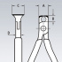 KLEŠTĚ ŠTÍPACÍ ČELNÍ PRO ELEKTRONIKU ESD 120 mm